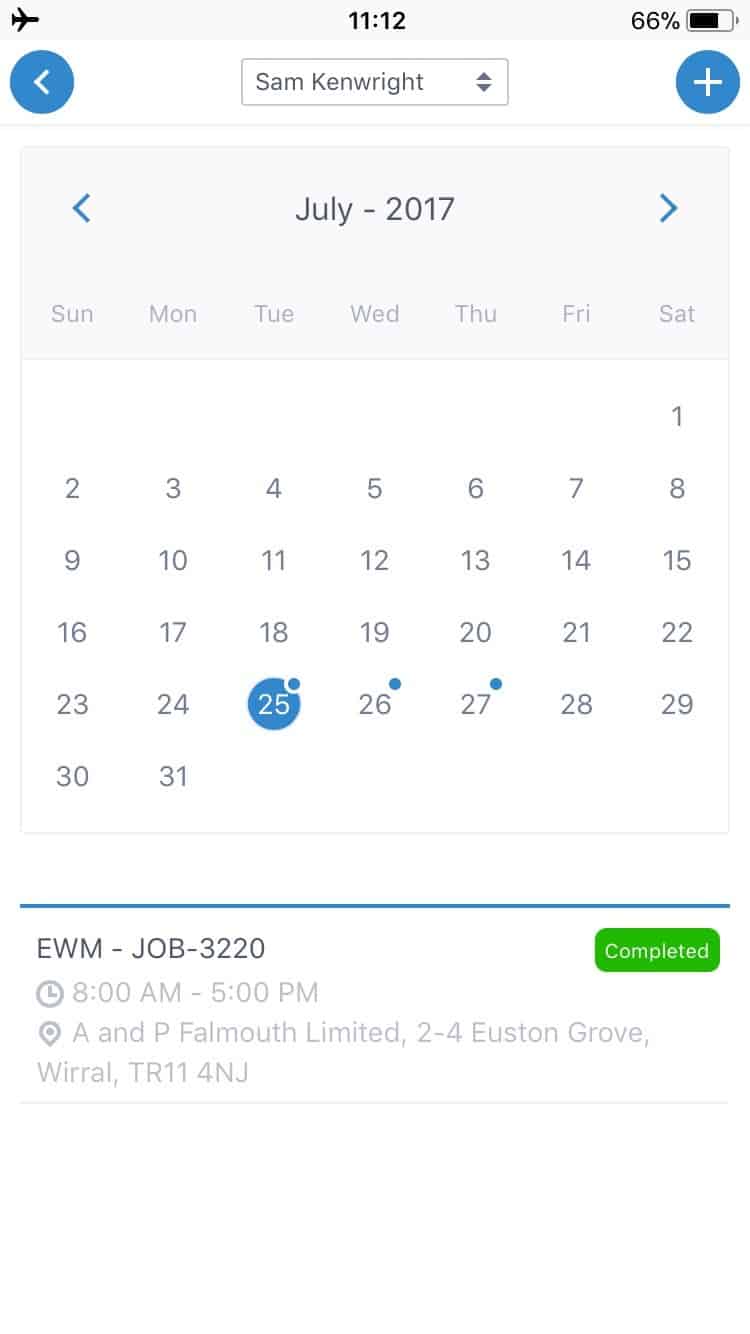 Calendar Schedule App Plan and View your Job Card Diaries